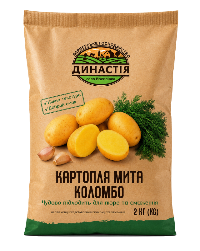 Картопля мита «Коломбо»